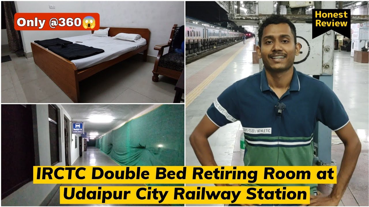 Udaipur City IRCTC Retiring Room Full Review | Dormitory and Price Info | How can you book it too
