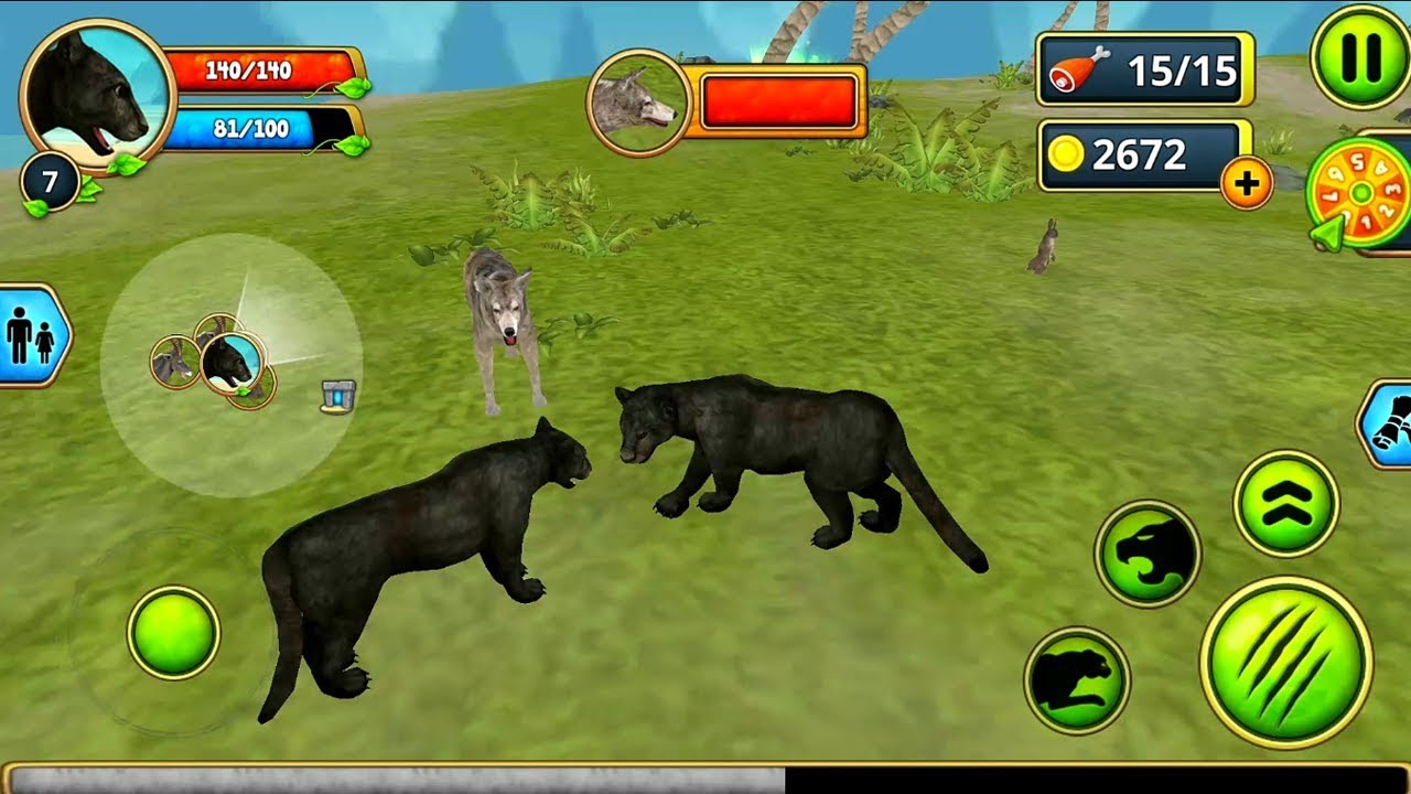 Panther Family Sim Online Android Gameplay