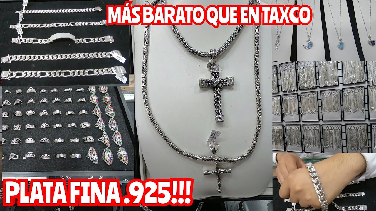PLATA FINA .925 LA TIENDA QUE SURTE A CENTROS JOYEROS CON LOS MEJORES COSTOS Y DESCUENTOS AZAHARA!!!