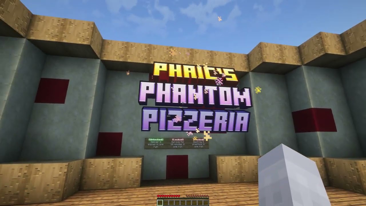 Minecraft map 727 ( Phaic's Phantom Pizzeria )