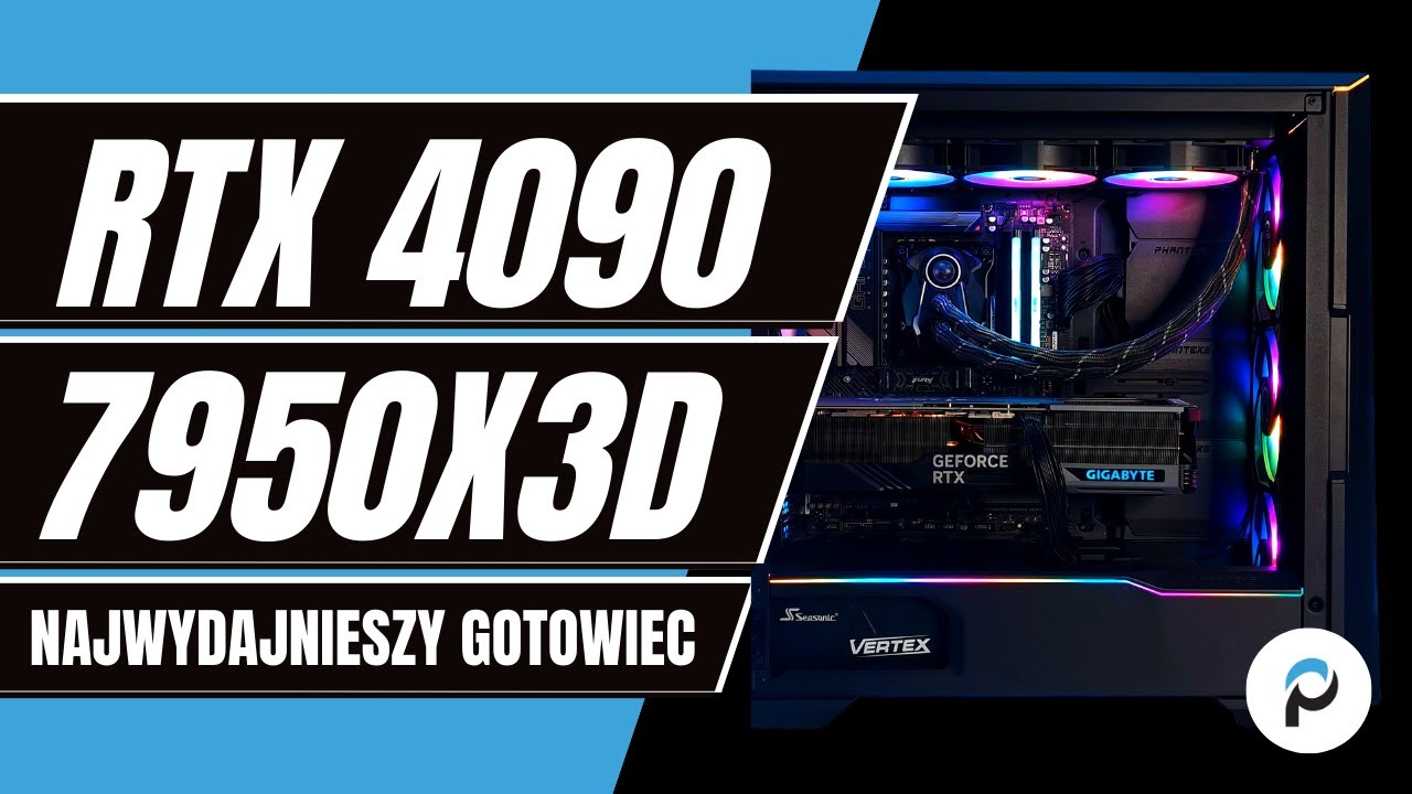 Najwydajniejszy komputer do gier | RTX 4090 + Ryzen 9 7950X3D | TEST PC za 19 000 zł