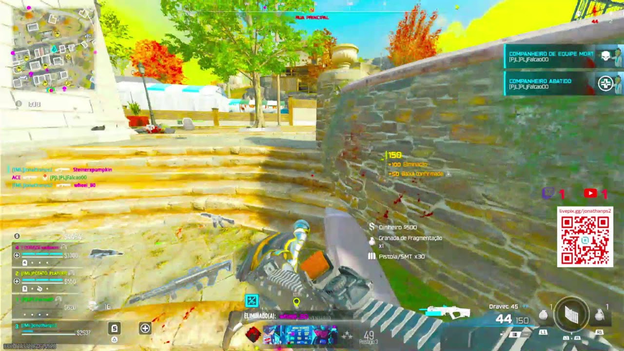 🔴 CALL OF DUTY AO VIVO COM AMIGOS E SEGUIDORES