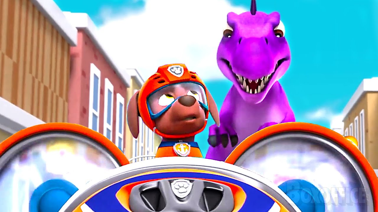 A DINOSAUR in the City ! 🐶🦖 | PAW Patrol Series | CLIP