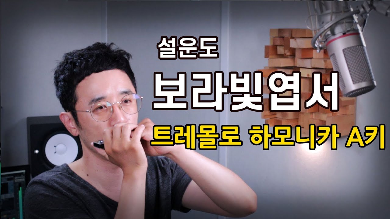 설운도-보라빛엽서 [하모니카] Cover 정훈