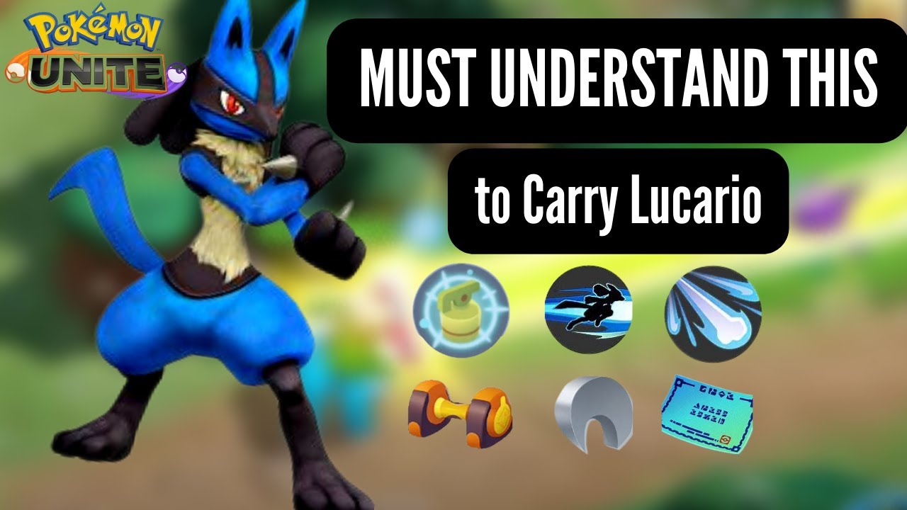 If you want to CARRY LUCARIO, you MUST understand this one concept