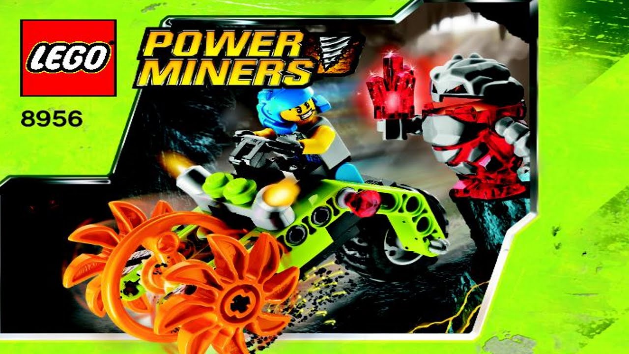 LEGO instructions - Power Miners - 8956 - Stone Chopper