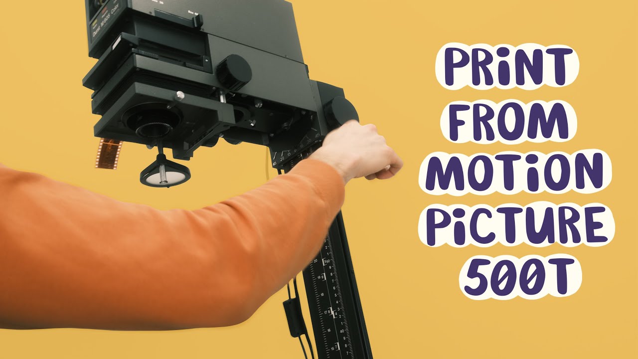 Printing color from ECN2 film Kodak 500t with RA4 process
