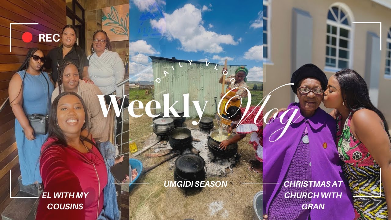Roman Catholic Christmas with gran | Umgidi in Alice | Meet my cousins  