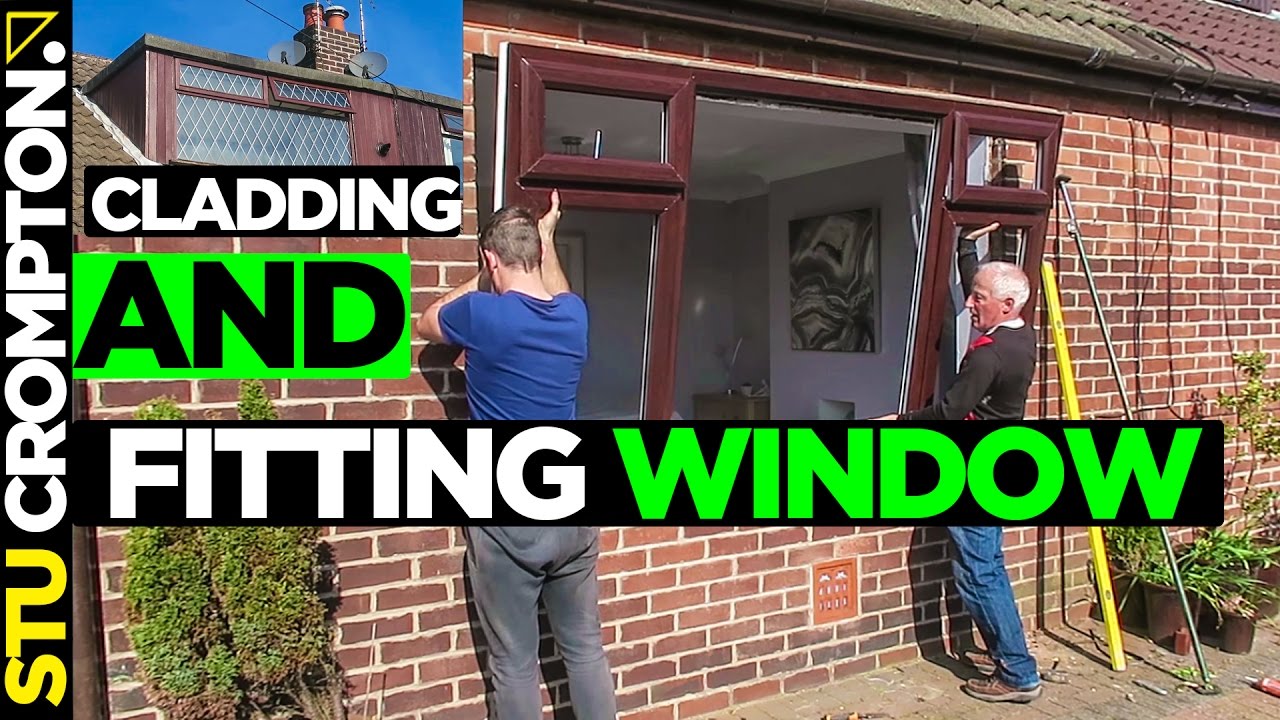 How to fit wndows and cladding a dormer