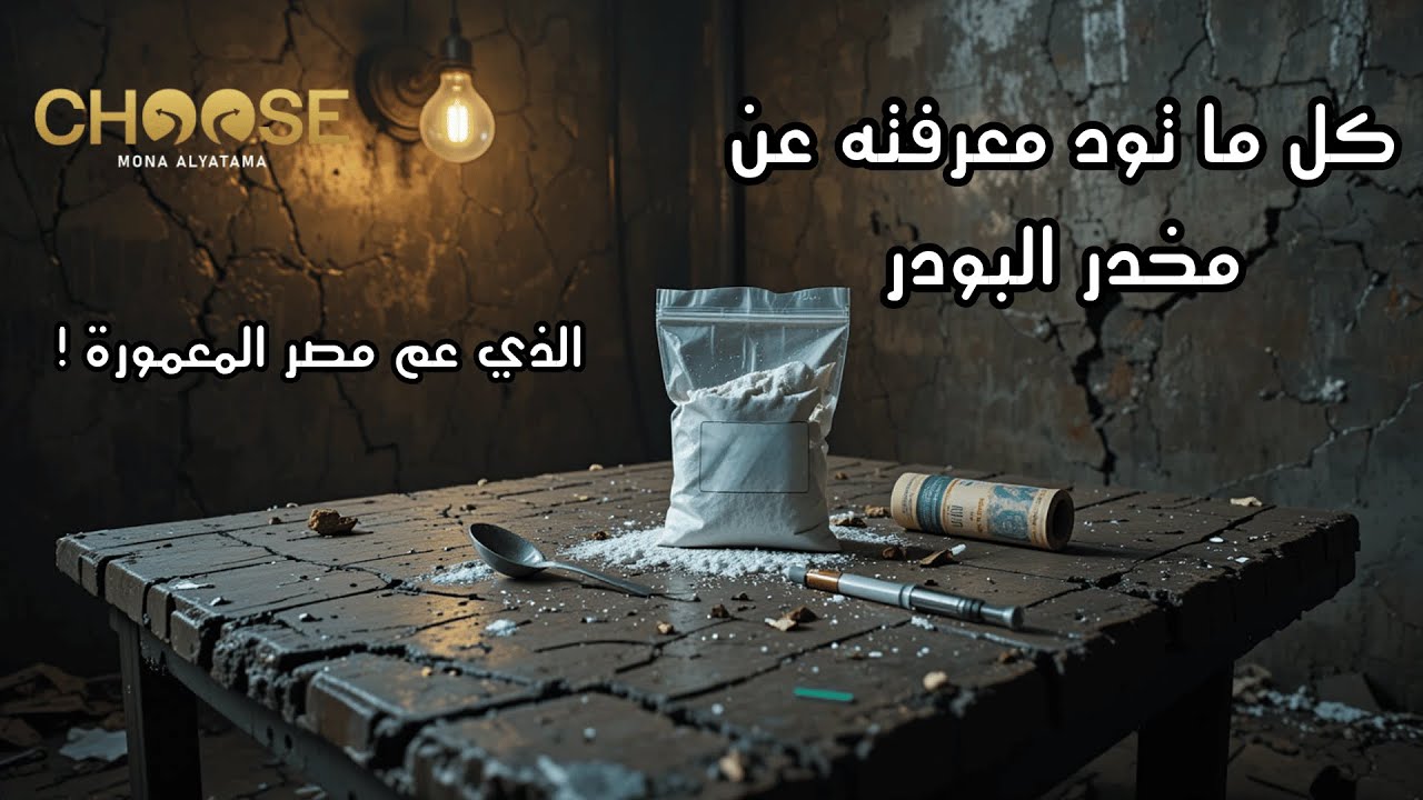 كل شيء عن مخدر البودر