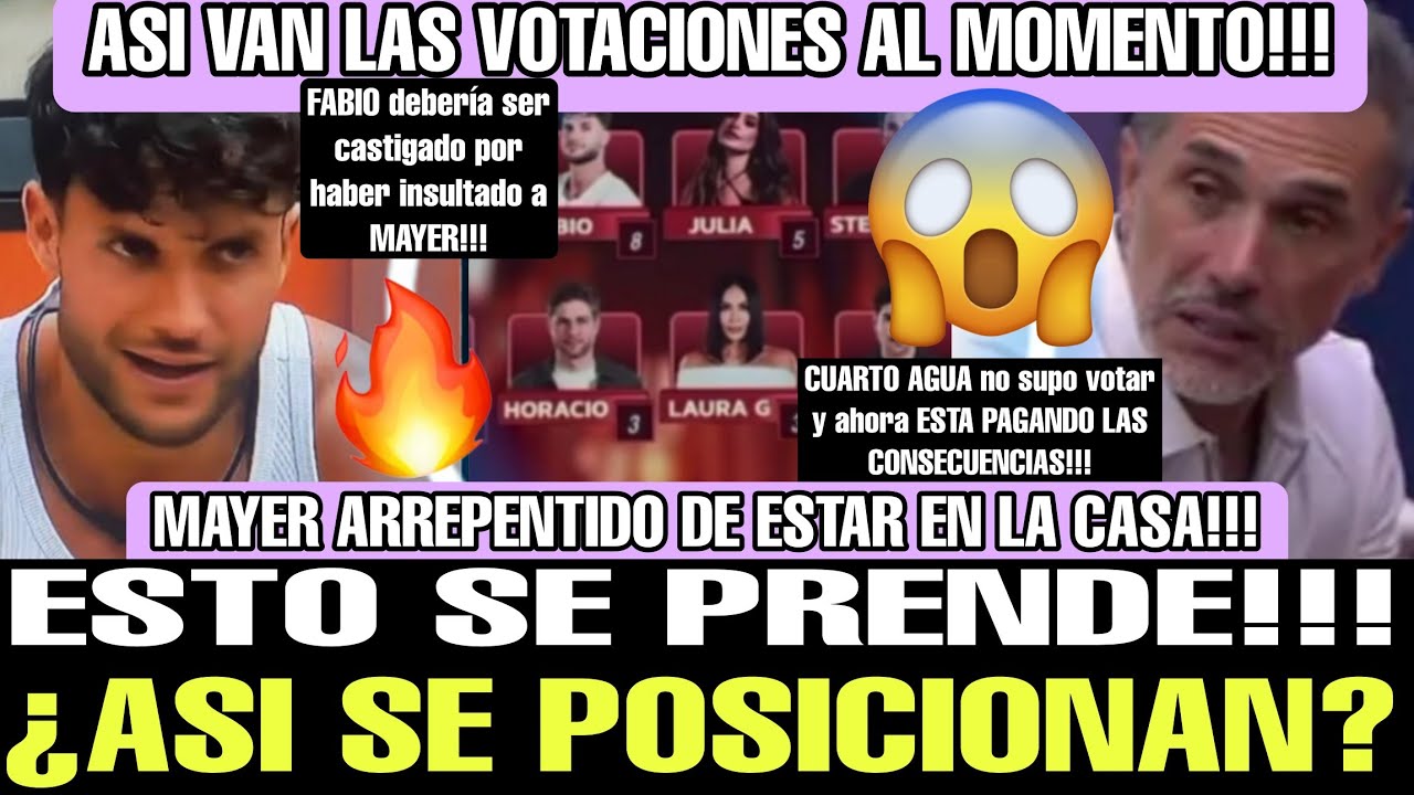 😱 ASÍ SE POSICIONAN HOY!!! ¿JEFA DEBE CASTIGAR? FABIO ABAJO LA CASA DE LOS FAMOSOS EN VIVO TELEMUNDO