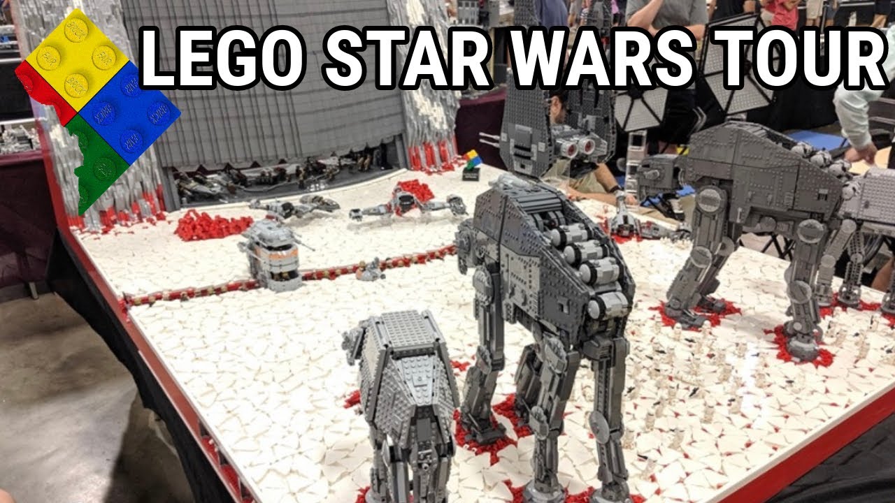 BrickFair Virginia 2019 LEGO Star Wars MOC Tour!