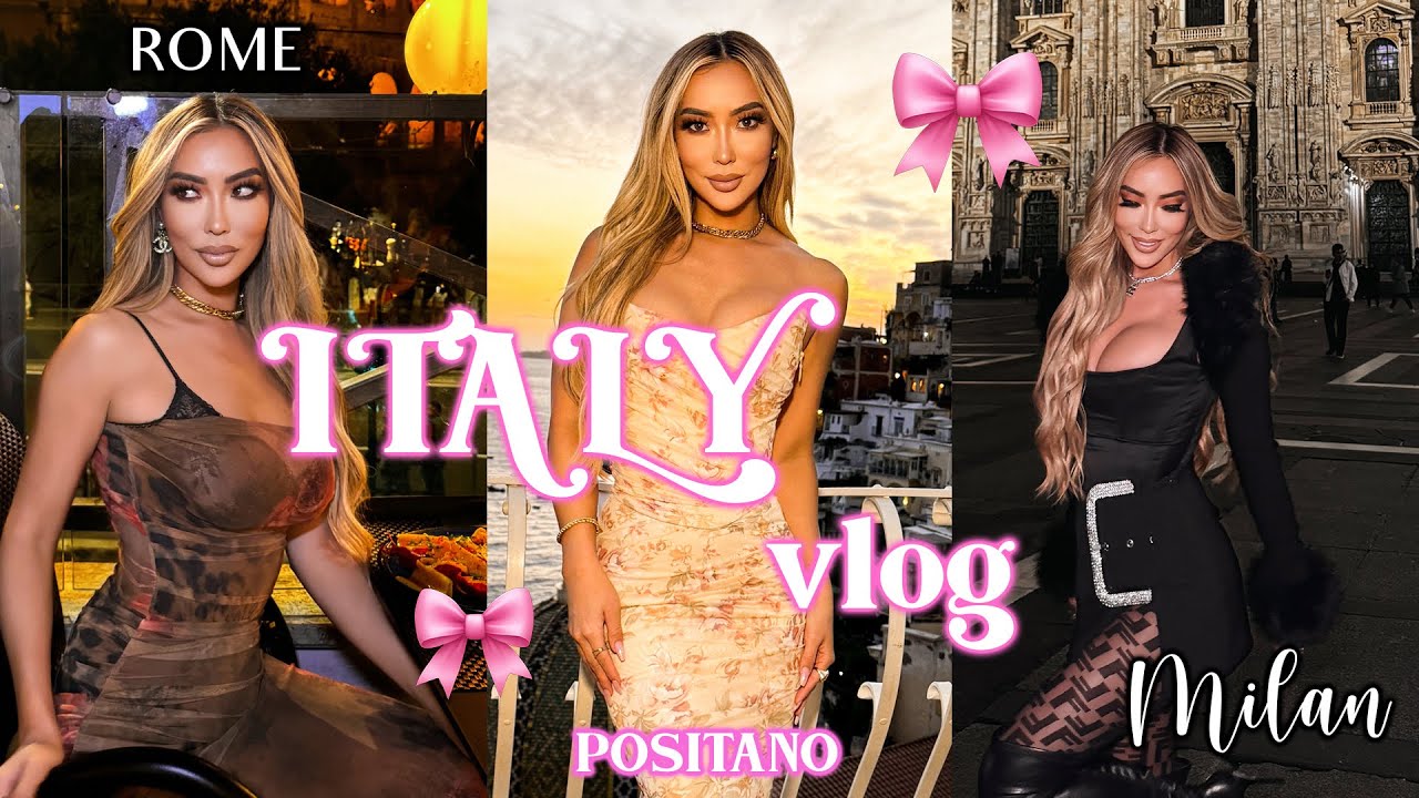 #GLAMLIFE TRAVELS: ITALY 🇮🇹 | SICILY, POSITANO, ROME, FLORENCE, & MILAN