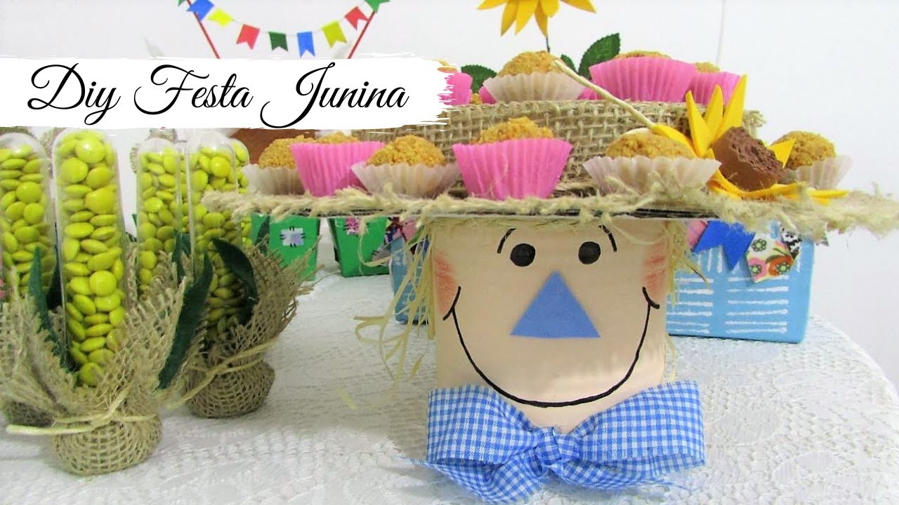 7 IDEIAS CRIATIVAS e BARATAS para Festa Junina - Faça Você Mesmo