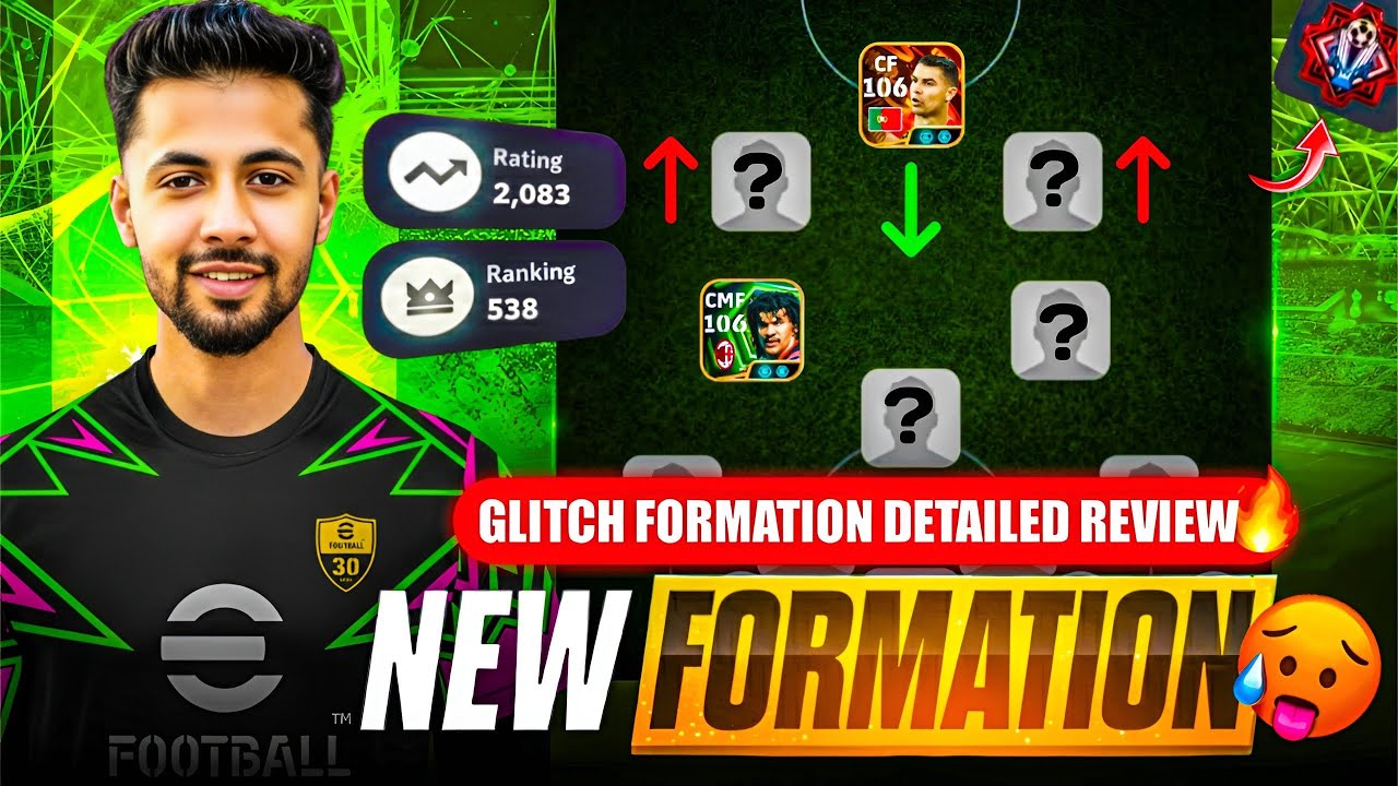 NEW META FORMATION FOR LBC&QC.. & SQUAD BUILDING 💯 RESULT TRY THIS🔥#formation#efootball#pes#meta 