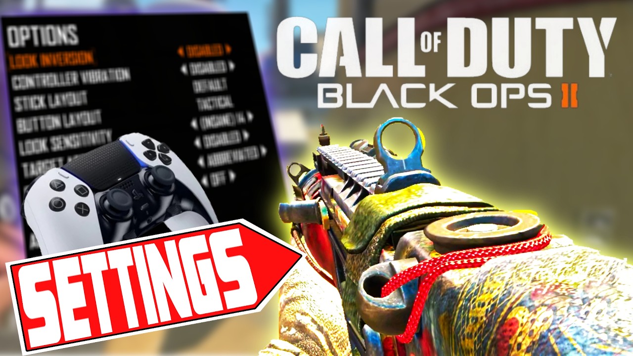 BLACK OPS 2 BEST SETTINGS TO USE in 2026! (BO2 Best Controller Settings PS4/PS5)