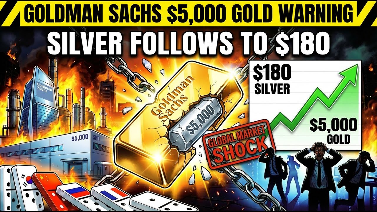 Goldman Sachs $5,000 Gold Warning | Silver Follows to $180
