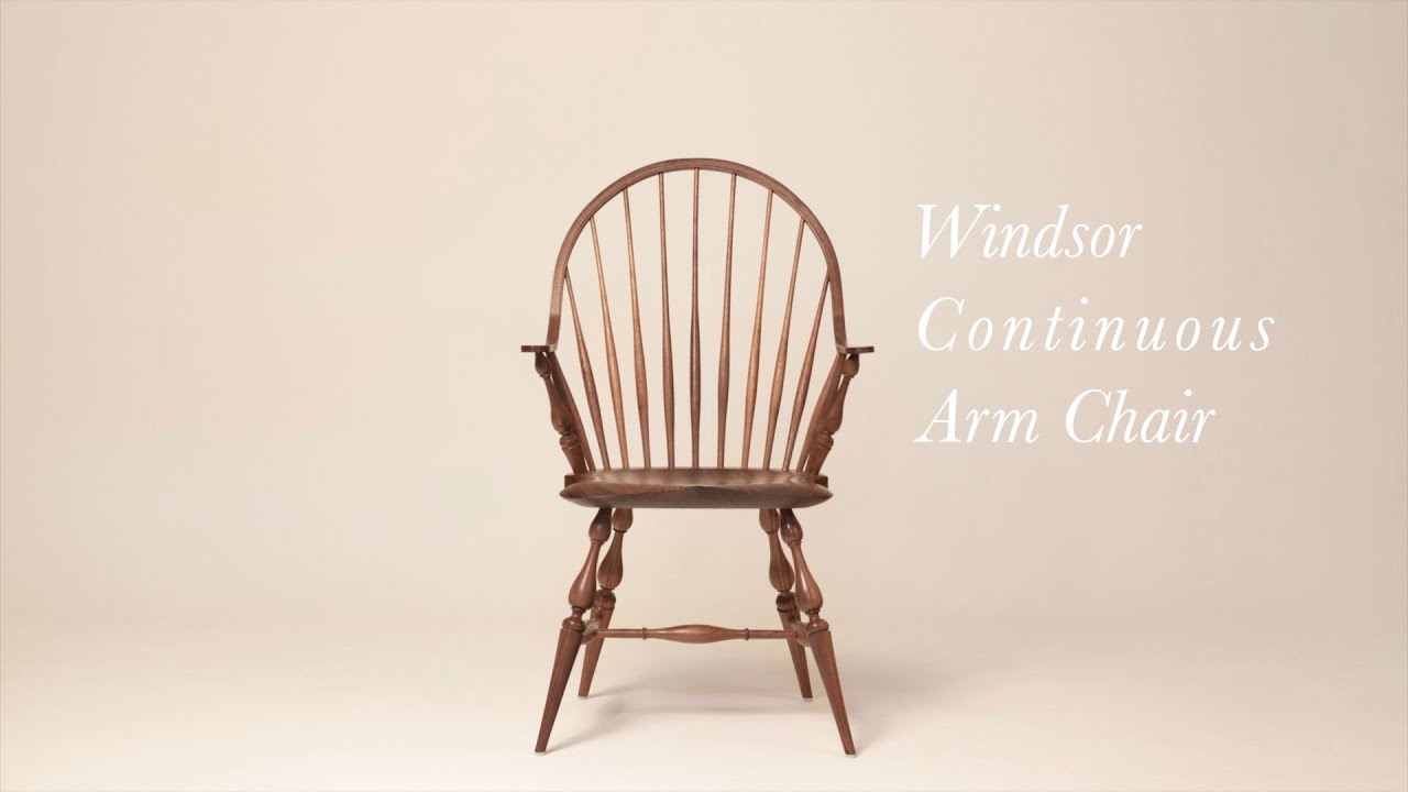 Making Windsor Continuous Arm Chair
