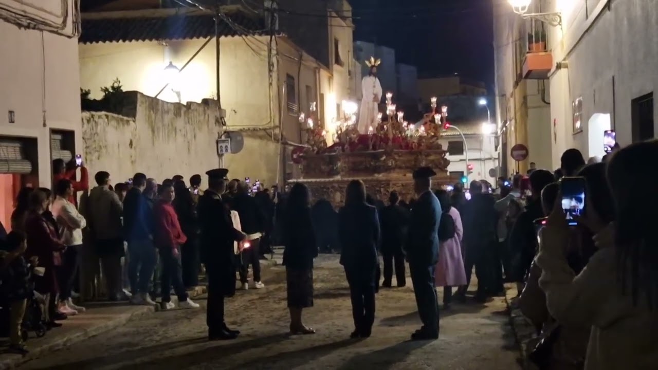 Banda de ccytt santísimo cristo de las tres caidas  de triana en oliva.