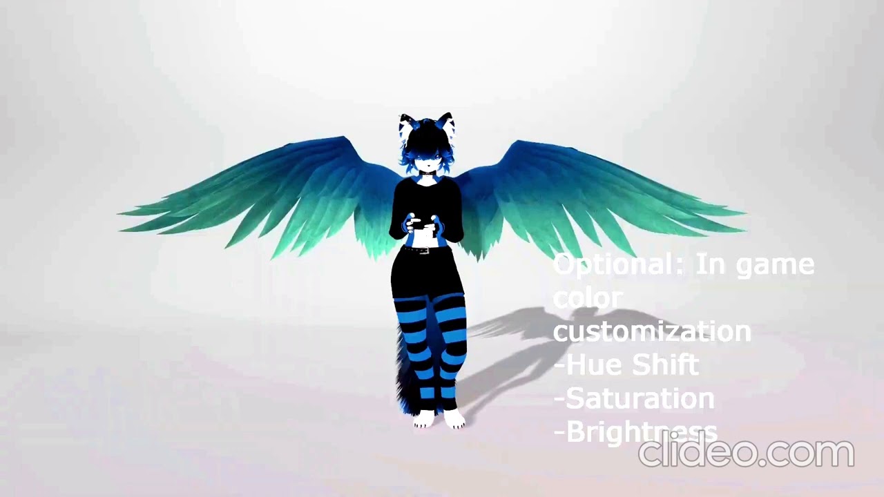 “VRChat Avatars 2026 – Showcasing Features: Custom Colors, Expressions, Poses & PC/Quest Ready”
