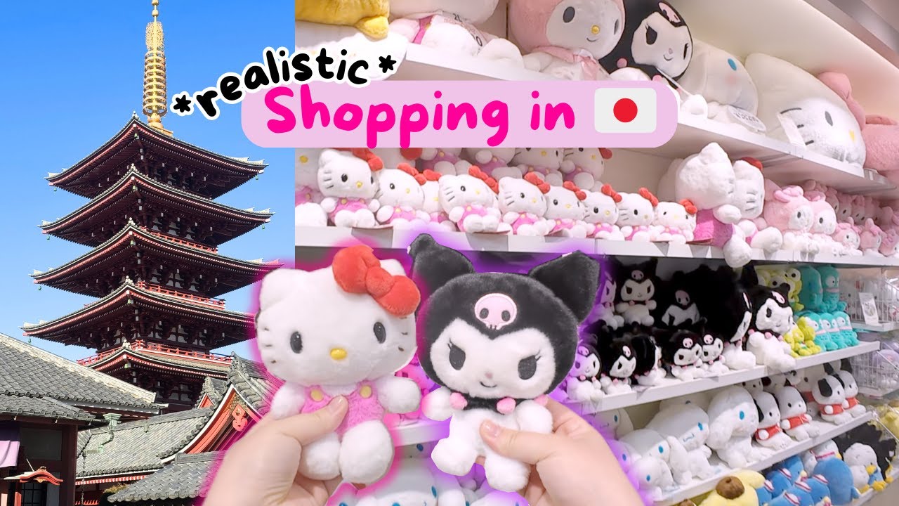 The CUTEST Shopping Day 🛍️ Sanrio, Japanese Planners & Gachapon Madness! 🇯🇵🎀🐰