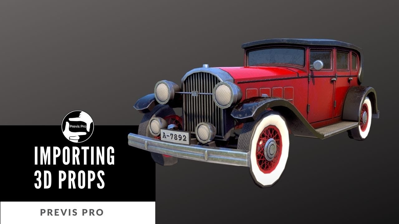 Previs Pro - Importing 3D Props