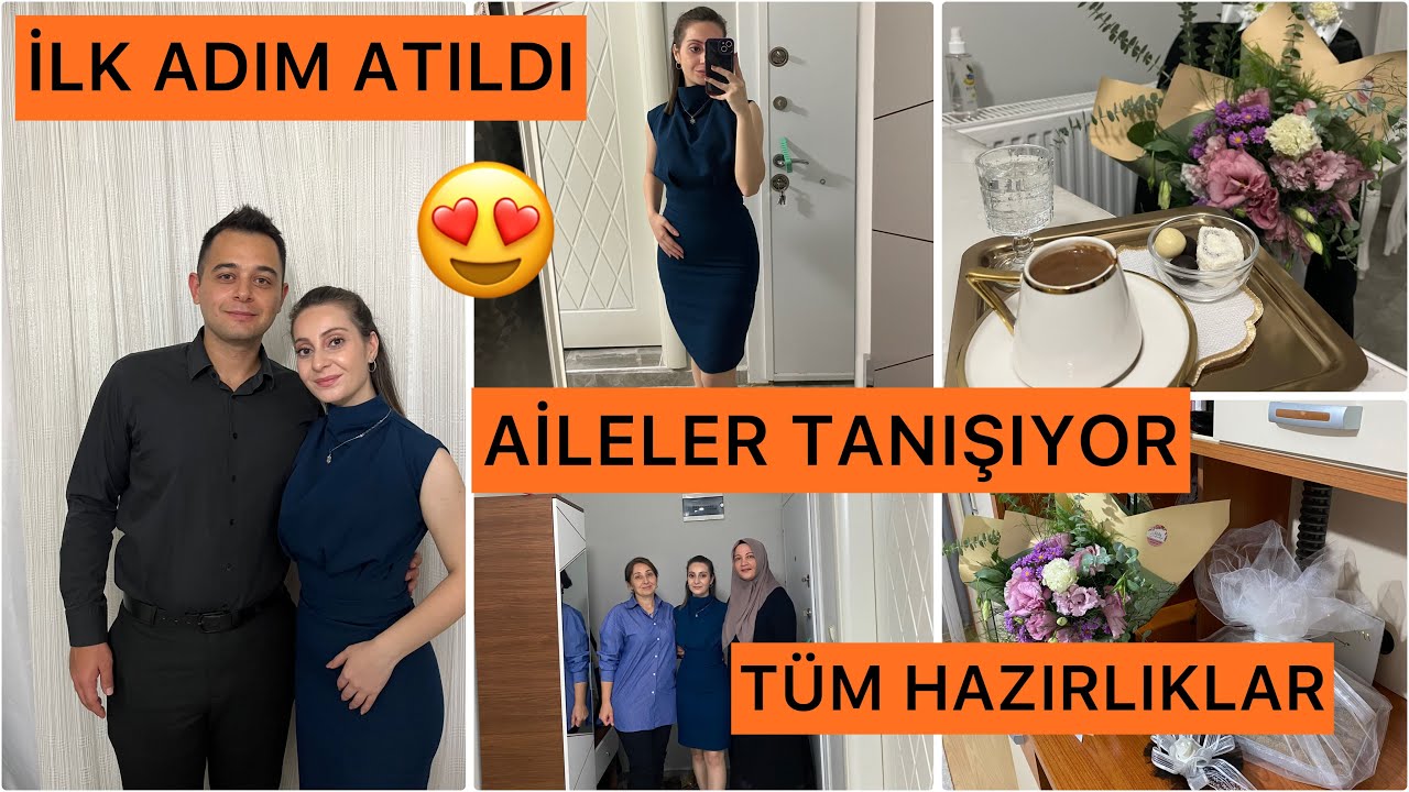 AİLELER TANIŞTI🥰İLK ADIM🙏HAZIRLIKLAR❗️HEYECAN☺️MUTLULUK😍AYŞENURUN KIYAFET SEÇİMİ🤩NİŞAN TARİHİ❓