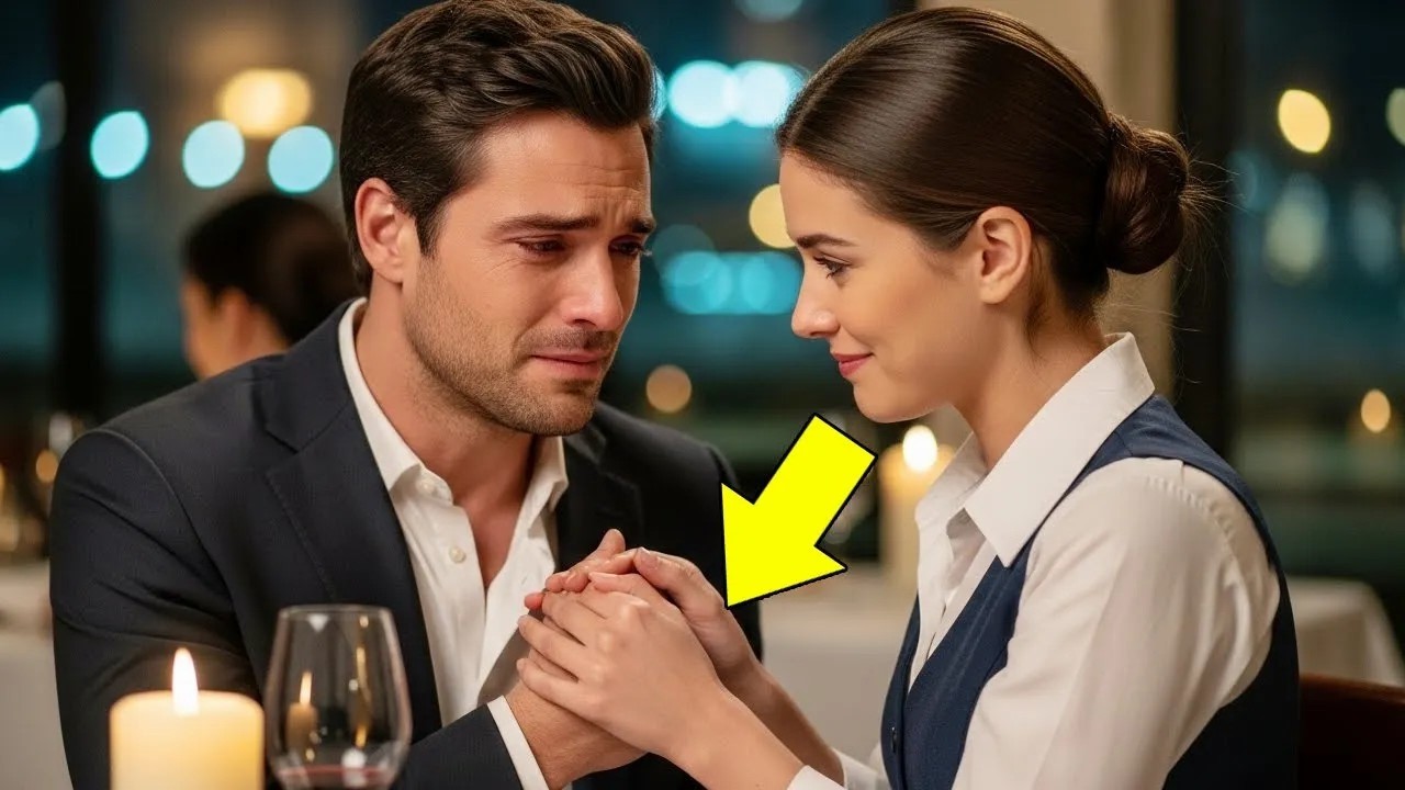 MILIONÁRIO JANTAVA SOZINHO TODAS AS NOITES… ATÉ QUE UMA GARÇONETE TROUXE UM PEDIDO QUE MUDOU TUDO!