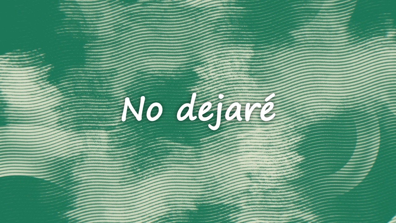 Eibel - NO DEJARÉ