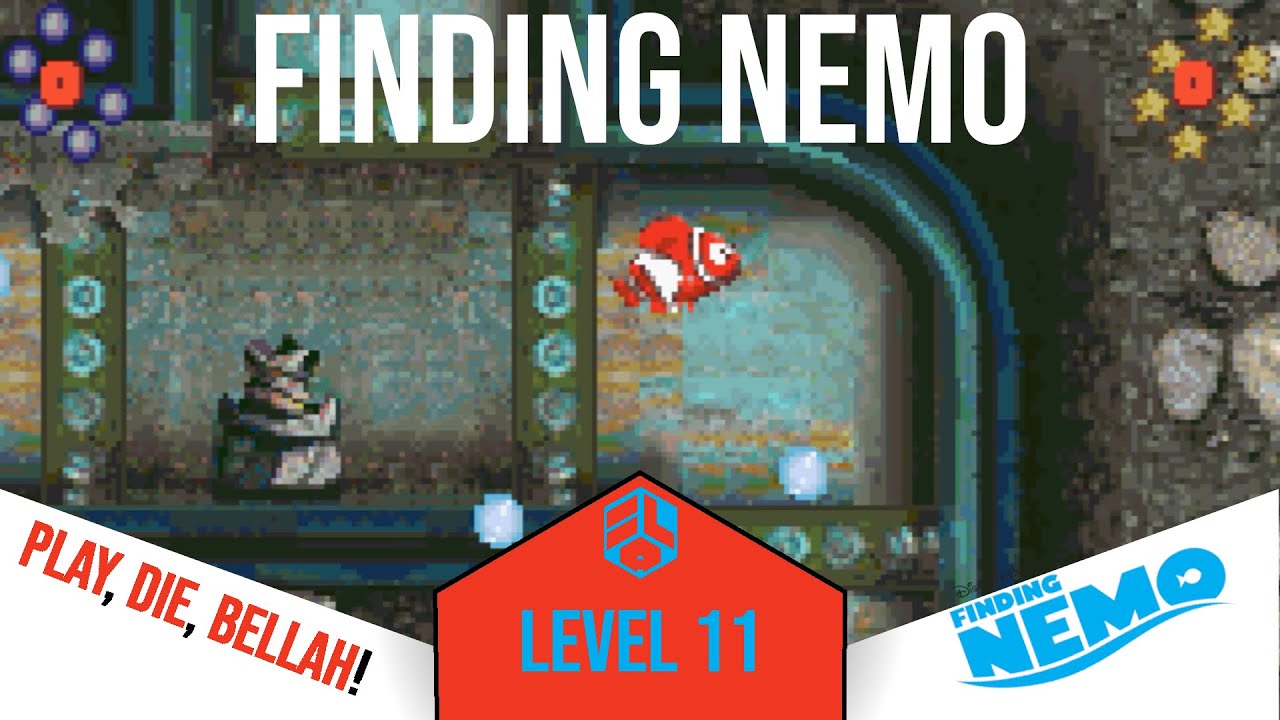 Finding Nemo - Level 11: Treatment Plant / L'impianto di depurazione - Game Boy Advance (GBA)