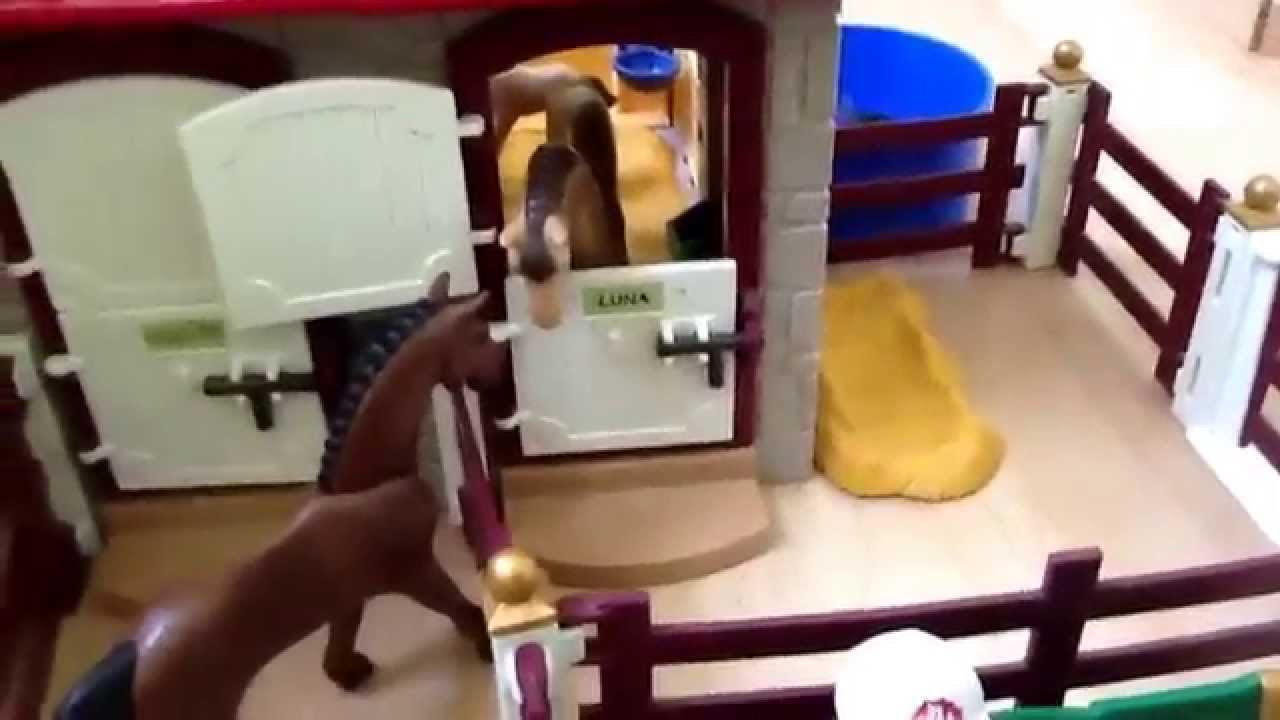 [playmobil]visite centre équestre des trois chevaux par jadoune(moi)
