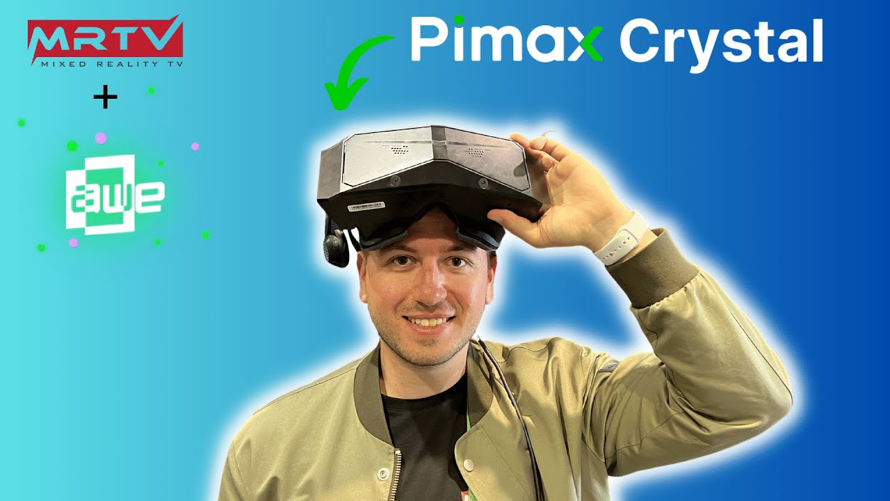 AWE USA 2023 | Marco Tries The Final Pimax Crystal - Best Picture In VR Right Now?