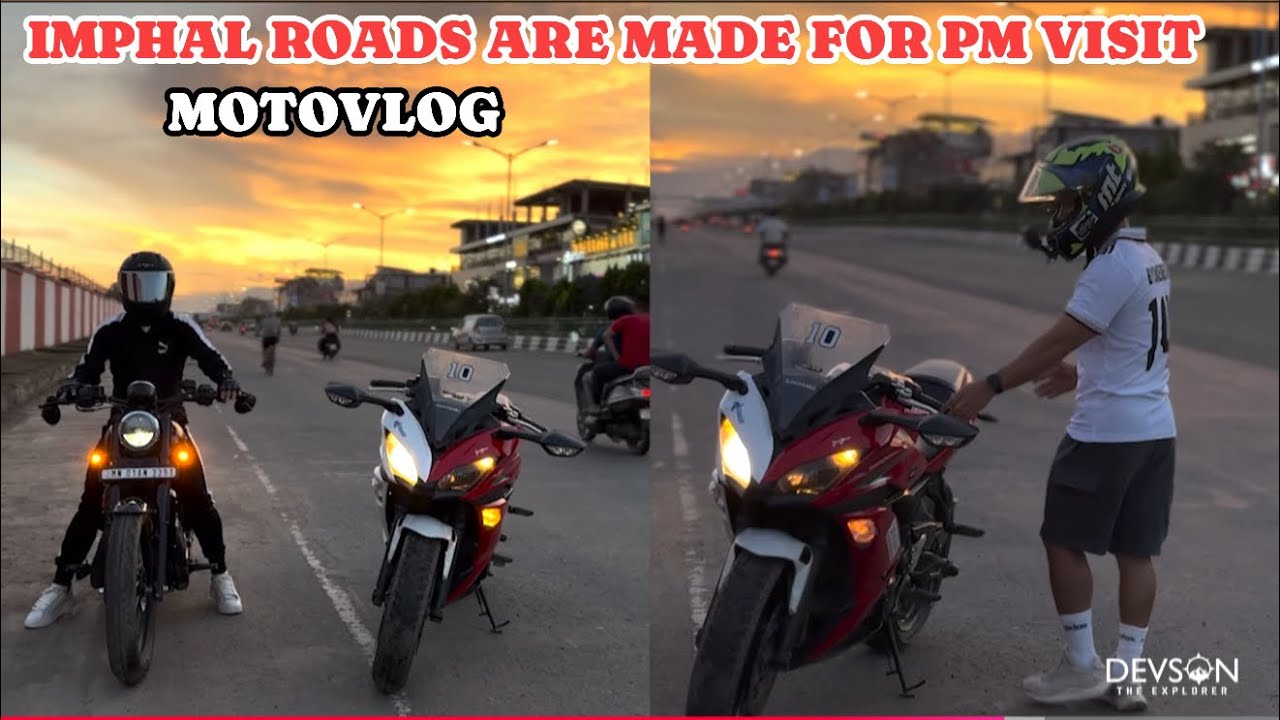 MANIPUR ROADS ARE MADE || RIDE WITH IMRAN KHAN #motovlogmanipur #kawasaki #manipur 