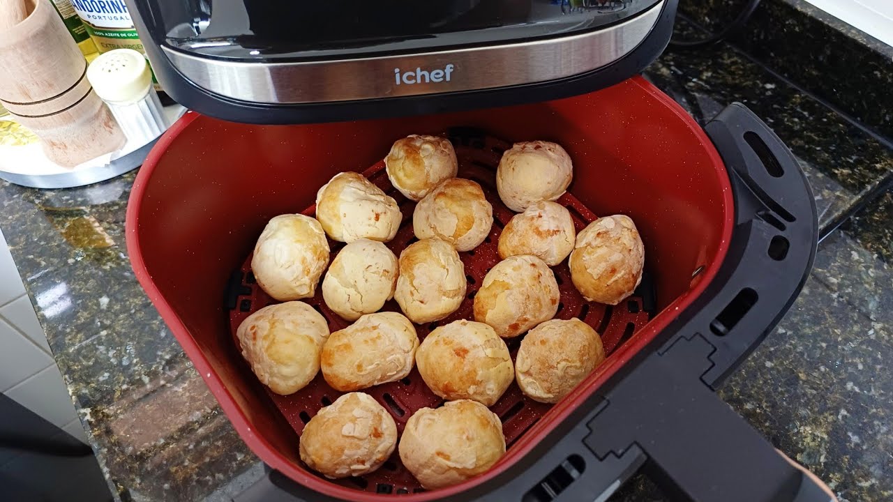 AGORA SÓ FAÇO PÃO DE QUEIJO CONGELADO ASSIM NA AIR FRYER! PRONTO EM POUCOS MINUTOS!