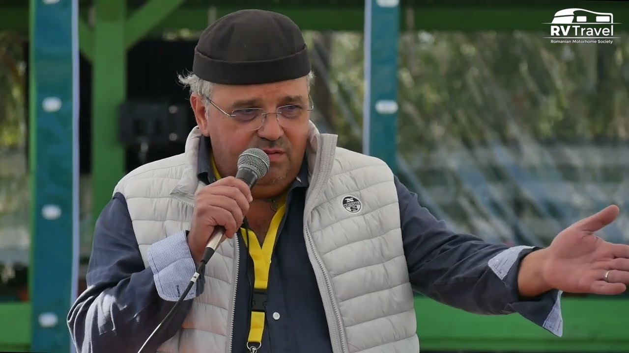 Liviu Gal &icirc;n deschiderea Convenției Anuale de Caravaning 2022, ediția a 5-a