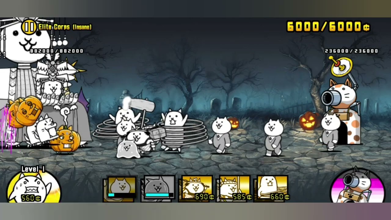 Beating Elite Corps the funny way l Battle Cats