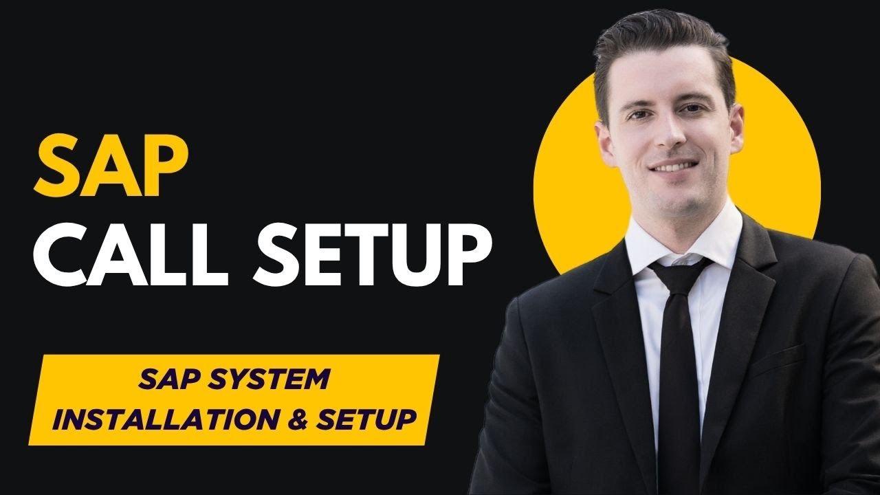 SAP Setup Call | Step-by-Step SAP Configuration for Beginners