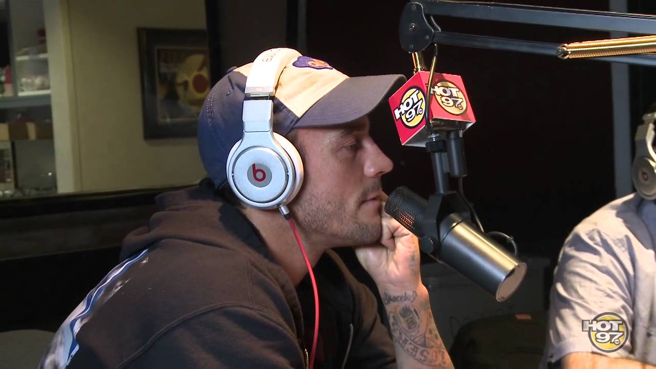 CM Punk Tells Hot 97 Listeners Why He Doesn't Like Chris Brown