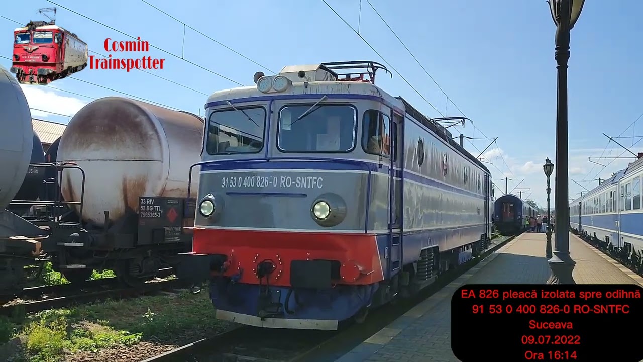 Trainspotting în Gara Suceava