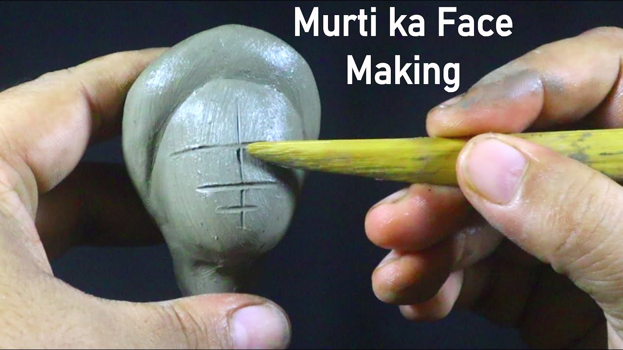 Murti ka face kaise banaye | Smilling  face making | Art Tech