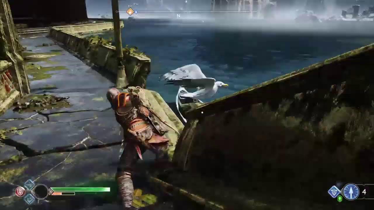 Streaming God of War in my Beeg TV with HDR upon Nephew's request