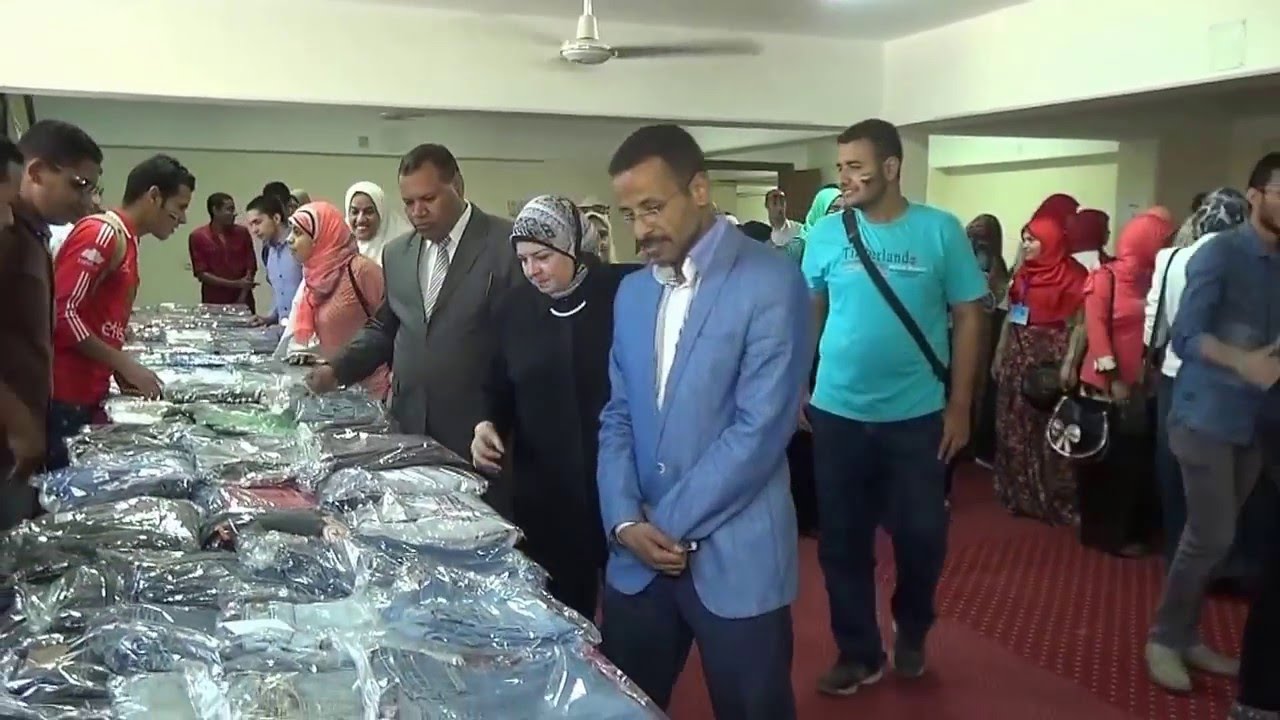 المعرض الخيرى الثامن لكلية التمريض جامعة اسيوط