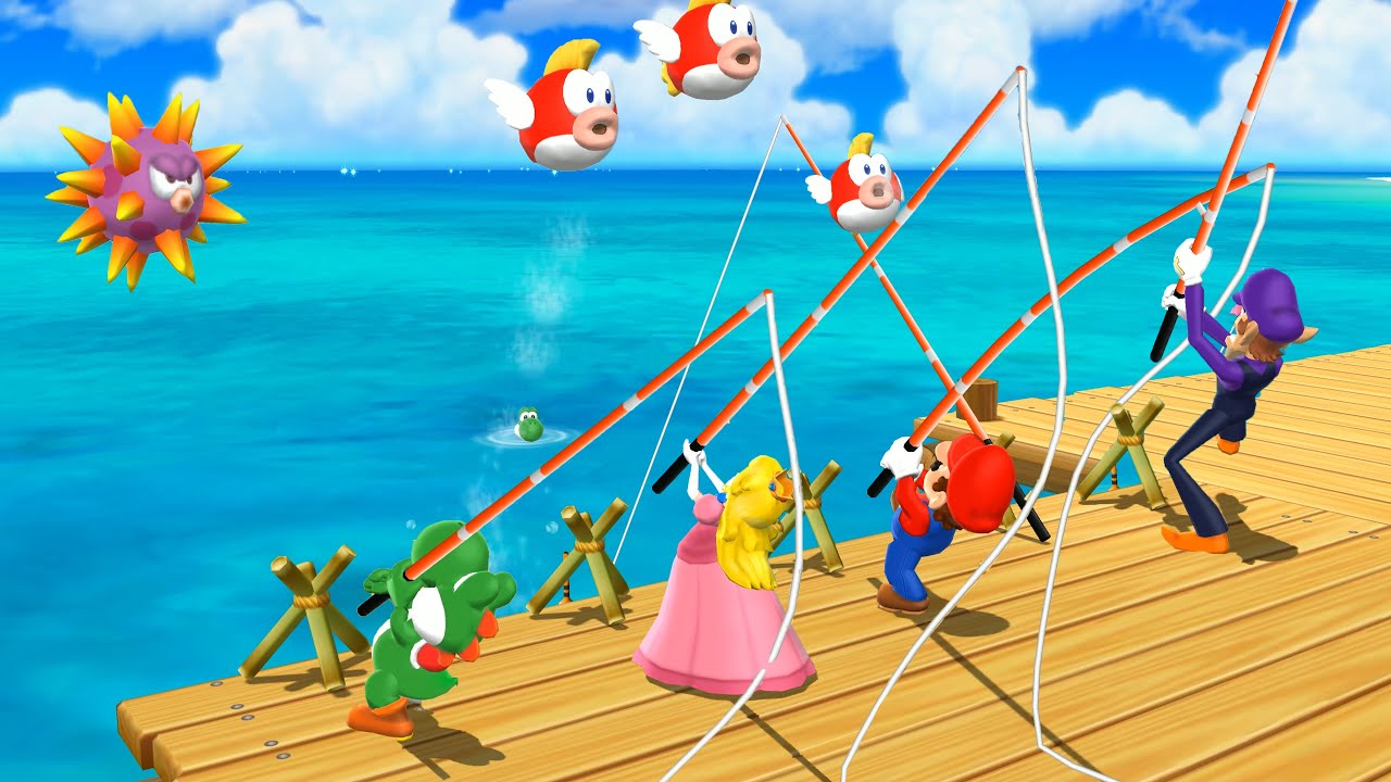 Mario Party 9 - Step It Up 7 Wins With Yoshi Vs Rivals