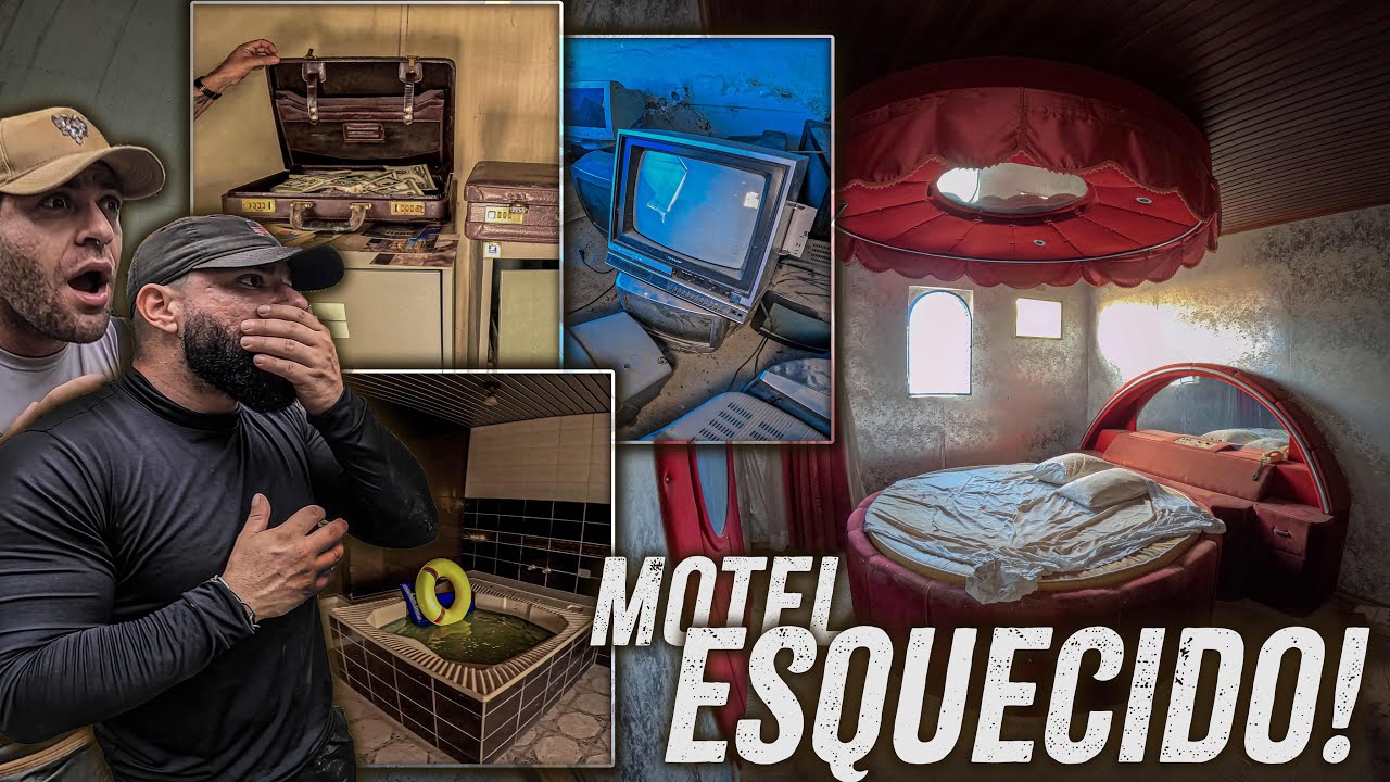 LUXO, PRAZER E DESEJO : MOTEL PREMIUM 5 ESTRELAS ABANDONADO NA DÉCADA DE 90, AINDA INTACTO!
