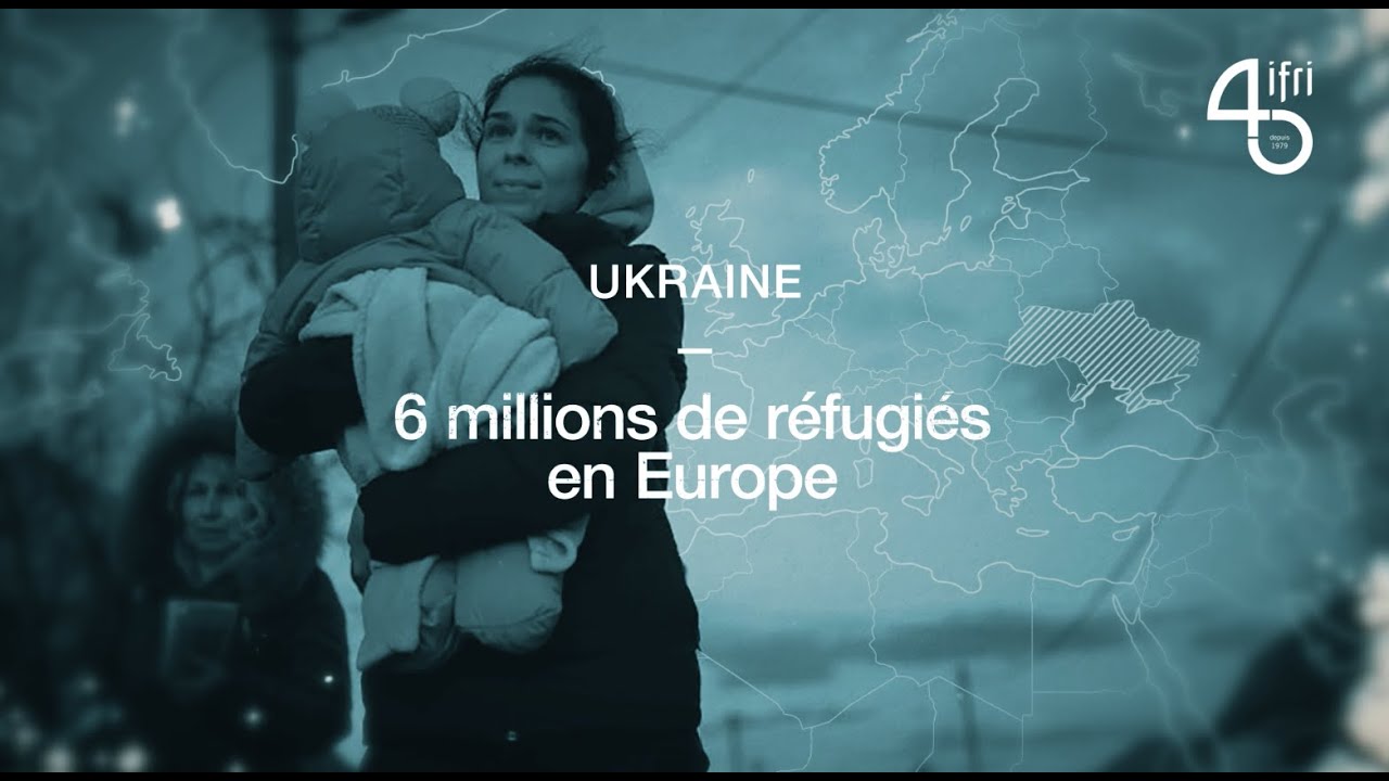 Ukraine - 6 millions de réfugiés en Europe
