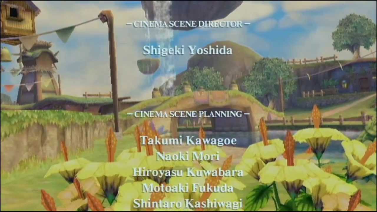 Skyward Sword Ending Credits