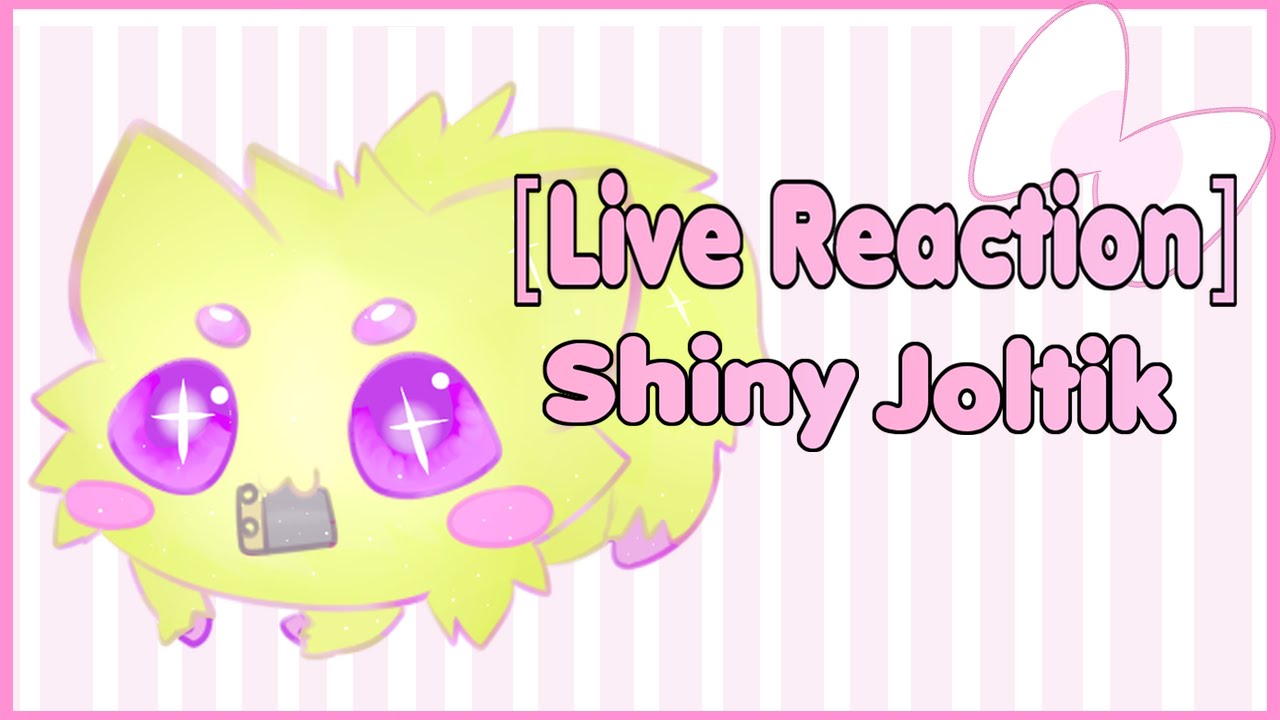 [LIVE REACTION] Shiny Joltik after ~300 REs in Black