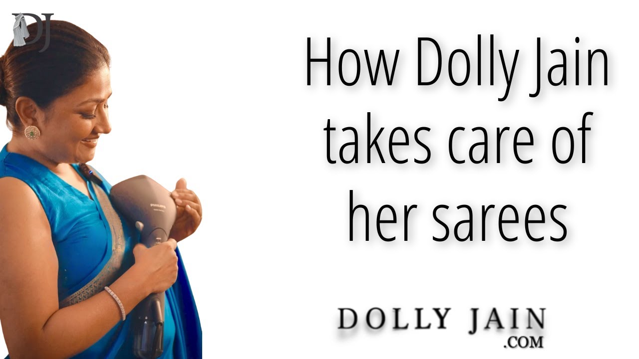 You WON'T BELIEVE Dolly Jain's Top Saree Care Hack !