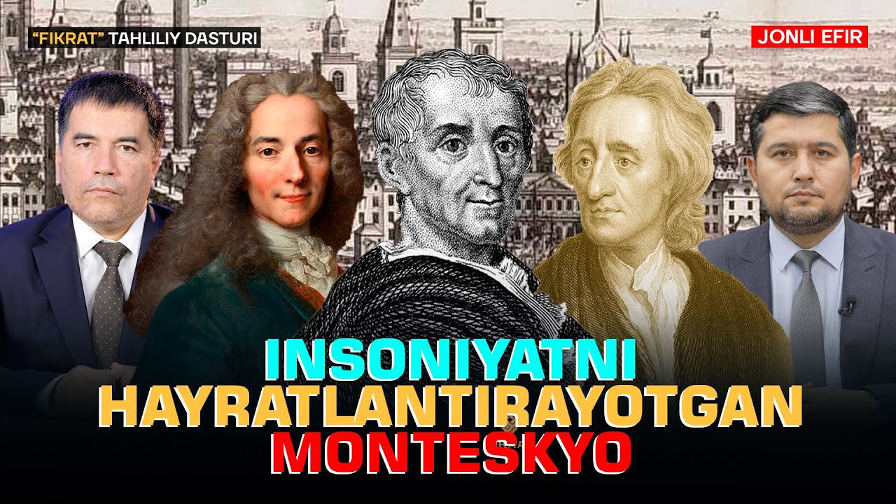 🔴Insoniyatni hayratlantirayotgan Monteskyo #fikratuz