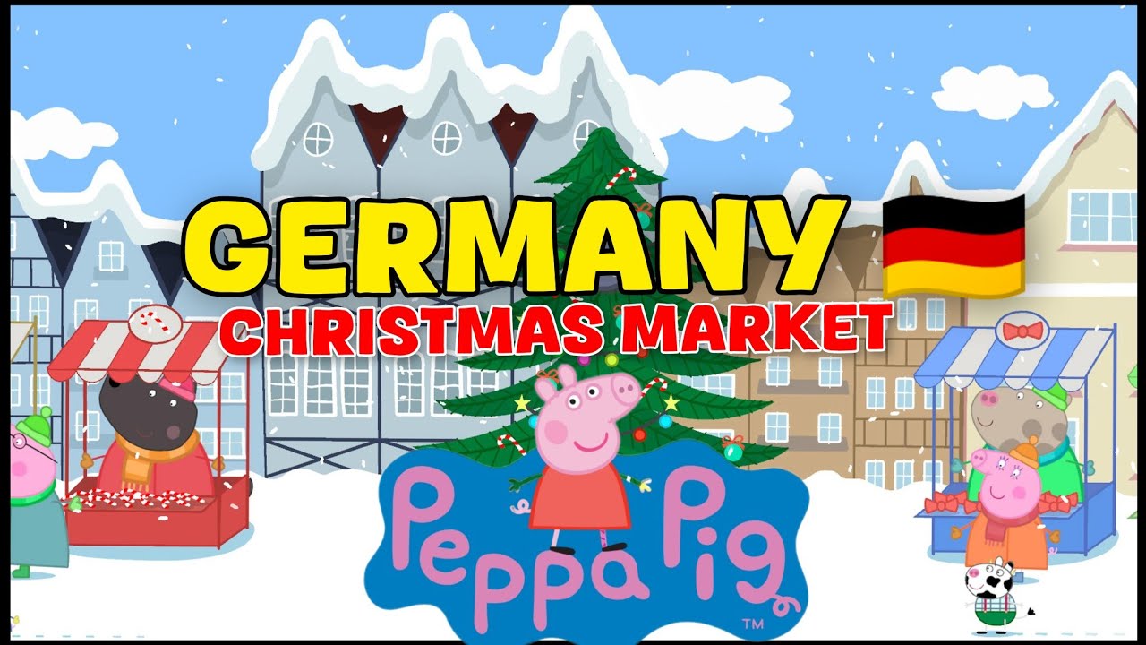 Peppa Pig visits Germany! Peppa Pig World Adventure PS5 / XBOX / SWITCH video game #peppapig #xmas 